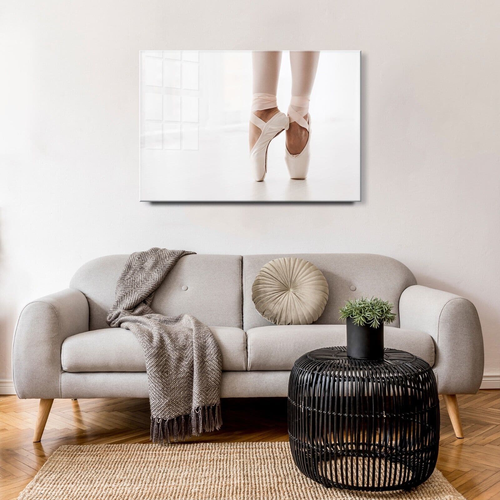 Ballet Dancer Pointe Shoes Closeup 2 1709 P